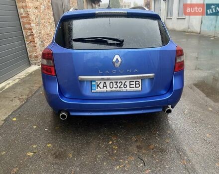 Синий Рено Лагуна, объемом двигателя 2 л и пробегом 298 тыс. км за 7250 $, фото 5 на Automoto.ua
