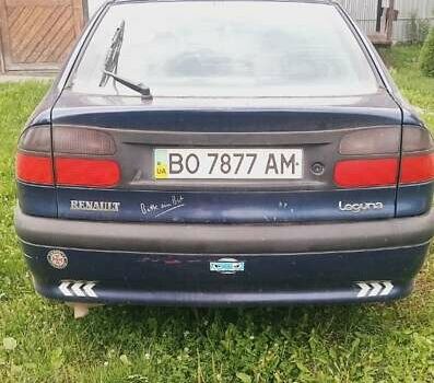 Синий Рено Лагуна, объемом двигателя 2 л и пробегом 250 тыс. км за 1300 $, фото 1 на Automoto.ua