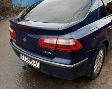 Синий Рено Лагуна, объемом двигателя 1.8 л и пробегом 200 тыс. км за 3100 $, фото 4 на Automoto.ua