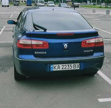 Синий Рено Лагуна, объемом двигателя 2 л и пробегом 275 тыс. км за 4500 $, фото 3 на Automoto.ua