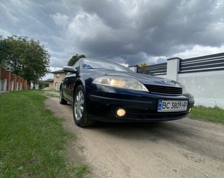 Синий Рено Лагуна, объемом двигателя 1.8 л и пробегом 243 тыс. км за 2100 $, фото 1 на Automoto.ua