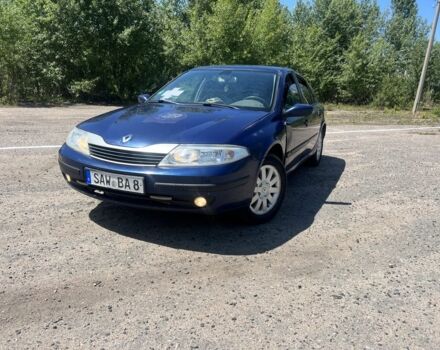 Синий Рено Лагуна, объемом двигателя 1.6 л и пробегом 333 тыс. км за 1050 $, фото 3 на Automoto.ua