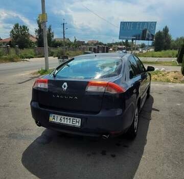 Синій Рено Лагуна, об'ємом двигуна 2 л та пробігом 221 тис. км за 5600 $, фото 2 на Automoto.ua