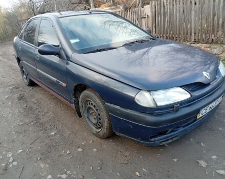 Синий Рено Лагуна, объемом двигателя 2 л и пробегом 200 тыс. км за 850 $, фото 1 на Automoto.ua