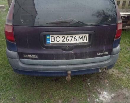 Синий Рено Лагуна, объемом двигателя 1.8 л и пробегом 400 тыс. км за 900 $, фото 1 на Automoto.ua