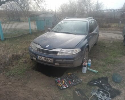 Синій Рено Лагуна, об'ємом двигуна 1.9 л та пробігом 100 тис. км за 800 $, фото 1 на Automoto.ua