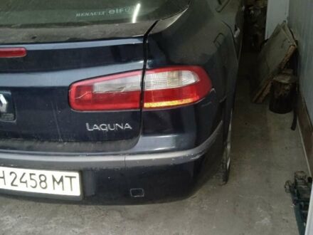 Синий Рено Лагуна, объемом двигателя 2 л и пробегом 200 тыс. км за 1400 $, фото 1 на Automoto.ua