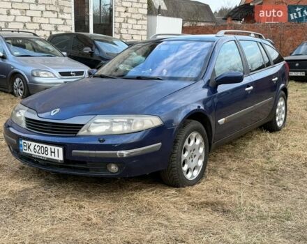 Синий Рено Лагуна, объемом двигателя 1.87 л и пробегом 330 тыс. км за 1950 $, фото 1 на Automoto.ua