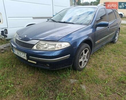 Синий Рено Лагуна, объемом двигателя 2 л и пробегом 300 тыс. км за 3700 $, фото 1 на Automoto.ua