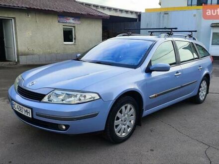 Синий Рено Лагуна, объемом двигателя 1.8 л и пробегом 154 тыс. км за 3300 $, фото 1 на Automoto.ua