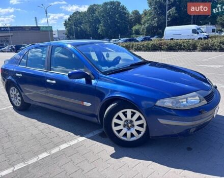 Синій Рено Лагуна, об'ємом двигуна 2 л та пробігом 349 тис. км за 2550 $, фото 1 на Automoto.ua
