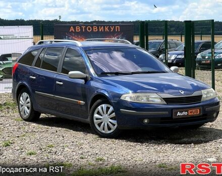 Синій Рено Лагуна, об'ємом двигуна 1.8 л та пробігом 270 тис. км за 3600 $, фото 1 на Automoto.ua