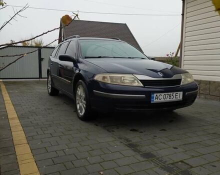 Синий Рено Лагуна, объемом двигателя 1.87 л и пробегом 360 тыс. км за 3800 $, фото 1 на Automoto.ua