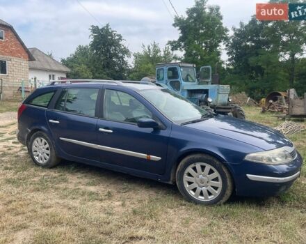 Синій Рено Лагуна, об'ємом двигуна 2.19 л та пробігом 316 тис. км за 2550 $, фото 1 на Automoto.ua
