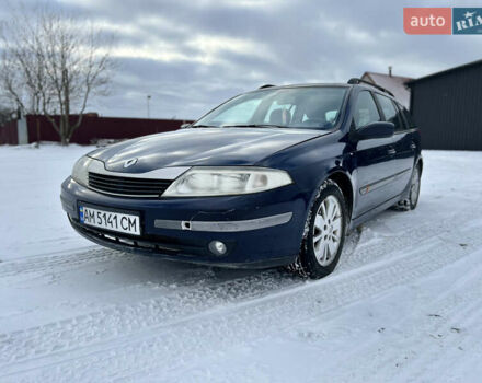 Синій Рено Лагуна, об'ємом двигуна 1.78 л та пробігом 340 тис. км за 2250 $, фото 1 на Automoto.ua
