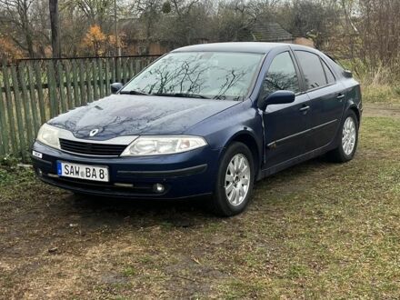 Синий Рено Лагуна, объемом двигателя 1.6 л и пробегом 333 тыс. км за 1050 $, фото 1 на Automoto.ua