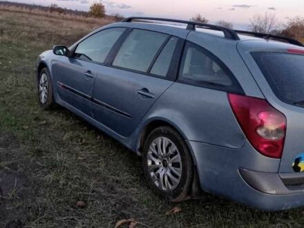 Синий Рено Лагуна, объемом двигателя 2 л и пробегом 340 тыс. км за 3650 $, фото 1 на Automoto.ua