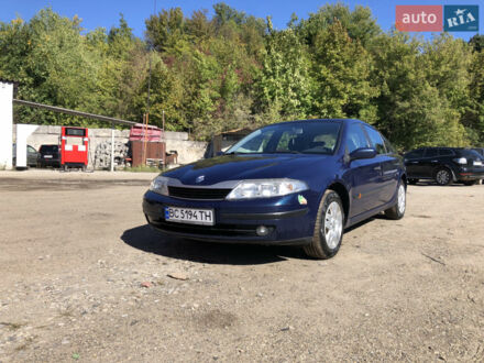 Синий Рено Лагуна, объемом двигателя 1.9 л и пробегом 274 тыс. км за 3800 $, фото 1 на Automoto.ua