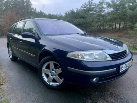 Синий Рено Лагуна, объемом двигателя 1.6 л и пробегом 175 тыс. км за 3000 $, фото 1 на Automoto.ua