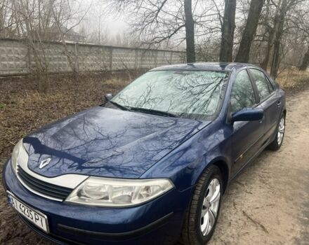 Синий Рено Лагуна, объемом двигателя 2 л и пробегом 300 тыс. км за 2950 $, фото 1 на Automoto.ua