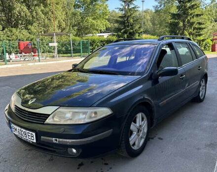 Синій Рено Лагуна, об'ємом двигуна 2 л та пробігом 280 тис. км за 3500 $, фото 1 на Automoto.ua