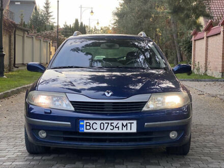 Синий Рено Лагуна, объемом двигателя 2 л и пробегом 240 тыс. км за 4800 $, фото 1 на Automoto.ua