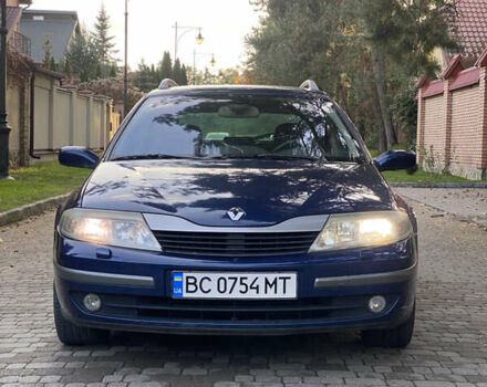 Синий Рено Лагуна, объемом двигателя 2 л и пробегом 240 тыс. км за 4800 $, фото 1 на Automoto.ua