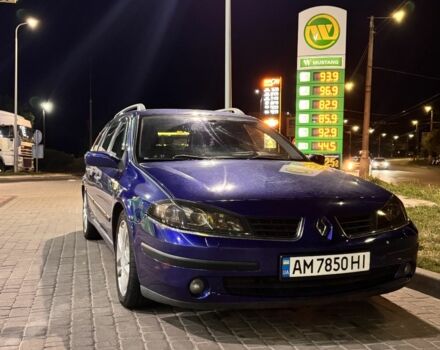 Синій Рено Лагуна, об'ємом двигуна 2 л та пробігом 260 тис. км за 4501 $, фото 1 на Automoto.ua