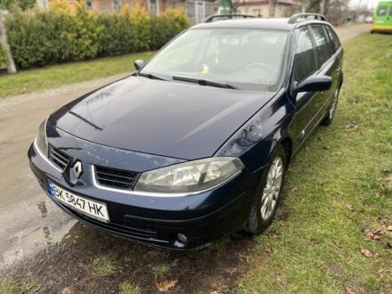 Синий Рено Лагуна, объемом двигателя 1.9 л и пробегом 440 тыс. км за 4350 $, фото 1 на Automoto.ua