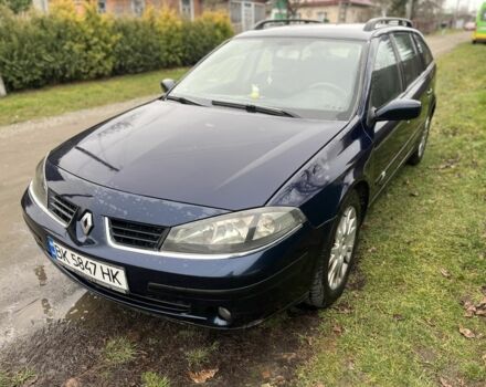 Синий Рено Лагуна, объемом двигателя 1.9 л и пробегом 440 тыс. км за 4350 $, фото 1 на Automoto.ua