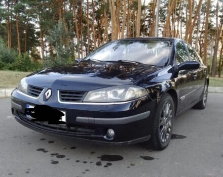 Синий Рено Лагуна, объемом двигателя 2 л и пробегом 290 тыс. км за 4500 $, фото 1 на Automoto.ua