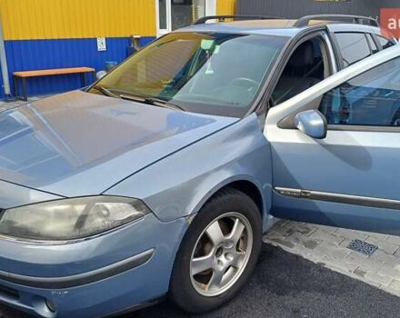 Синий Рено Лагуна, объемом двигателя 2 л и пробегом 322 тыс. км за 3900 $, фото 1 на Automoto.ua