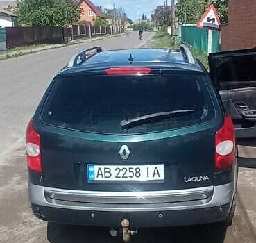 Зеленый Рено Лагуна, объемом двигателя 1.8 л и пробегом 280 тыс. км за 3500 $, фото 7 на Automoto.ua