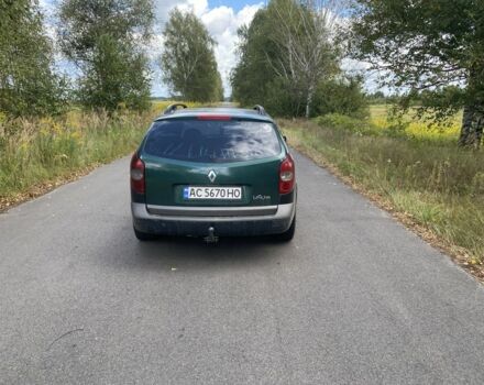 Зеленый Рено Лагуна, объемом двигателя 1.9 л и пробегом 370 тыс. км за 2500 $, фото 3 на Automoto.ua