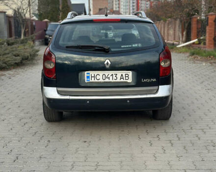 Зеленый Рено Лагуна, объемом двигателя 1.9 л и пробегом 340 тыс. км за 3200 $, фото 4 на Automoto.ua