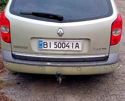 Зеленый Рено Лагуна, объемом двигателя 1.6 л и пробегом 340 тыс. км за 4000 $, фото 6 на Automoto.ua