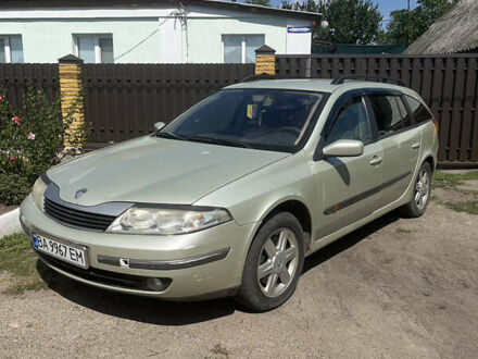 Рено Лагуна 2002 в Добровеличковке на Automoto.ua Зеленый Рено Лагуна, объемом двигателя 1.9 л и пробегом 376 тыс. км за 3900 $, фото 1 на Automoto.ua