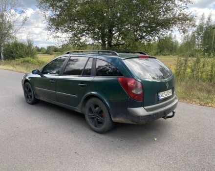 Зеленый Рено Лагуна, объемом двигателя 1.9 л и пробегом 370 тыс. км за 2600 $, фото 1 на Automoto.ua