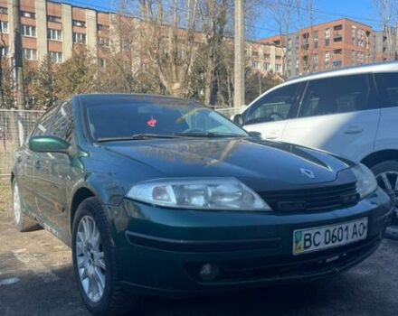 Зеленый Рено Лагуна, объемом двигателя 2 л и пробегом 288 тыс. км за 2200 $, фото 1 на Automoto.ua