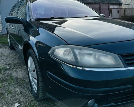 Зеленый Рено Лагуна, объемом двигателя 2 л и пробегом 200 тыс. км за 4250 $, фото 1 на Automoto.ua