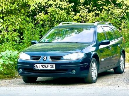 Рено Лагуна 2006 в Белой Церкве на Automoto.ua Зеленый Рено Лагуна, объемом двигателя 2.2 л и пробегом 367 тыс. км за 5300 $, фото 1 на Automoto.ua