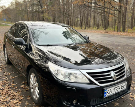 Черный Рено Латитьюд, объемом двигателя 2.5 л и пробегом 114 тыс. км за 11700 $, фото 1 на Automoto.ua