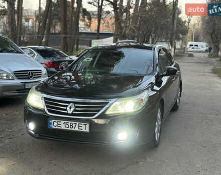 Черный Рено Латитьюд, объемом двигателя 2 л и пробегом 190 тыс. км за 6550 $, фото 1 на Automoto.ua