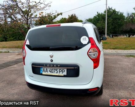 Рено Лоджи 2019 в Катеринополе на Automoto.ua Белый Рено Лоджи, объемом двигателя 1.5 л и пробегом 180 тыс. км за 11500 $, фото 5 на Automoto.ua