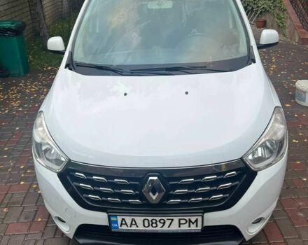 Рено Лоджі 2017 у Києві на Automoto.ua Білий Рено Лоджі, об'ємом двигуна 1.5 л та пробігом 224 тис. км за 10700 $, фото 1 на Automoto.ua