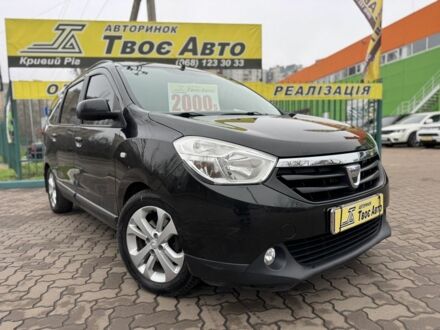 Черный Рено Лоджи, объемом двигателя 1.5 л и пробегом 305 тыс. км за 8350 $, фото 1 на Automoto.ua