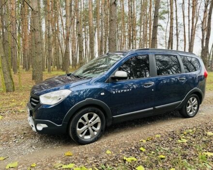 Синий Рено Лоджи, объемом двигателя 1.5 л и пробегом 57 тыс. км за 12500 $, фото 2 на Automoto.ua