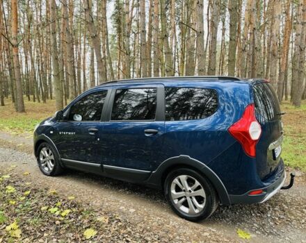 Синий Рено Лоджи, объемом двигателя 1.5 л и пробегом 57 тыс. км за 12500 $, фото 4 на Automoto.ua