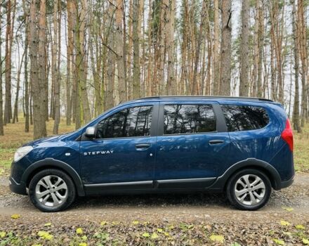 Синий Рено Лоджи, объемом двигателя 1.5 л и пробегом 57 тыс. км за 12500 $, фото 1 на Automoto.ua