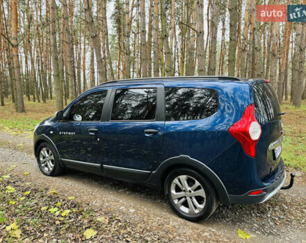 Синий Рено Лоджи, объемом двигателя 1.5 л и пробегом 57 тыс. км за 12500 $, фото 4 на Automoto.ua